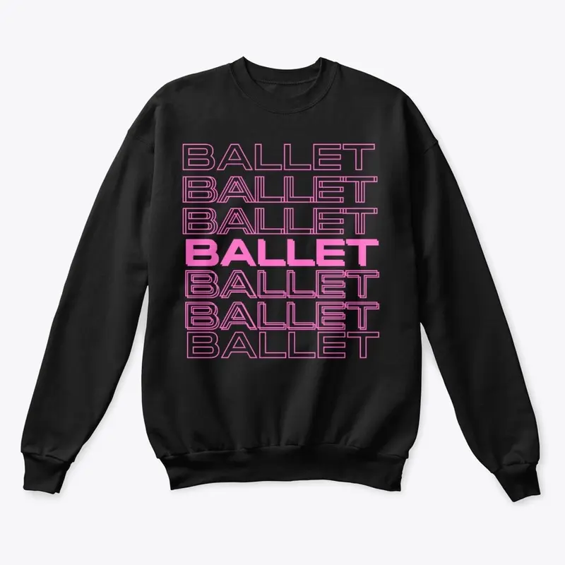 Teen/Women's Ballet Crewneck Sweatshirt